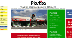 Desktop Screenshot of plastica.be