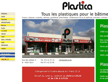 Tablet Screenshot of plastica.be